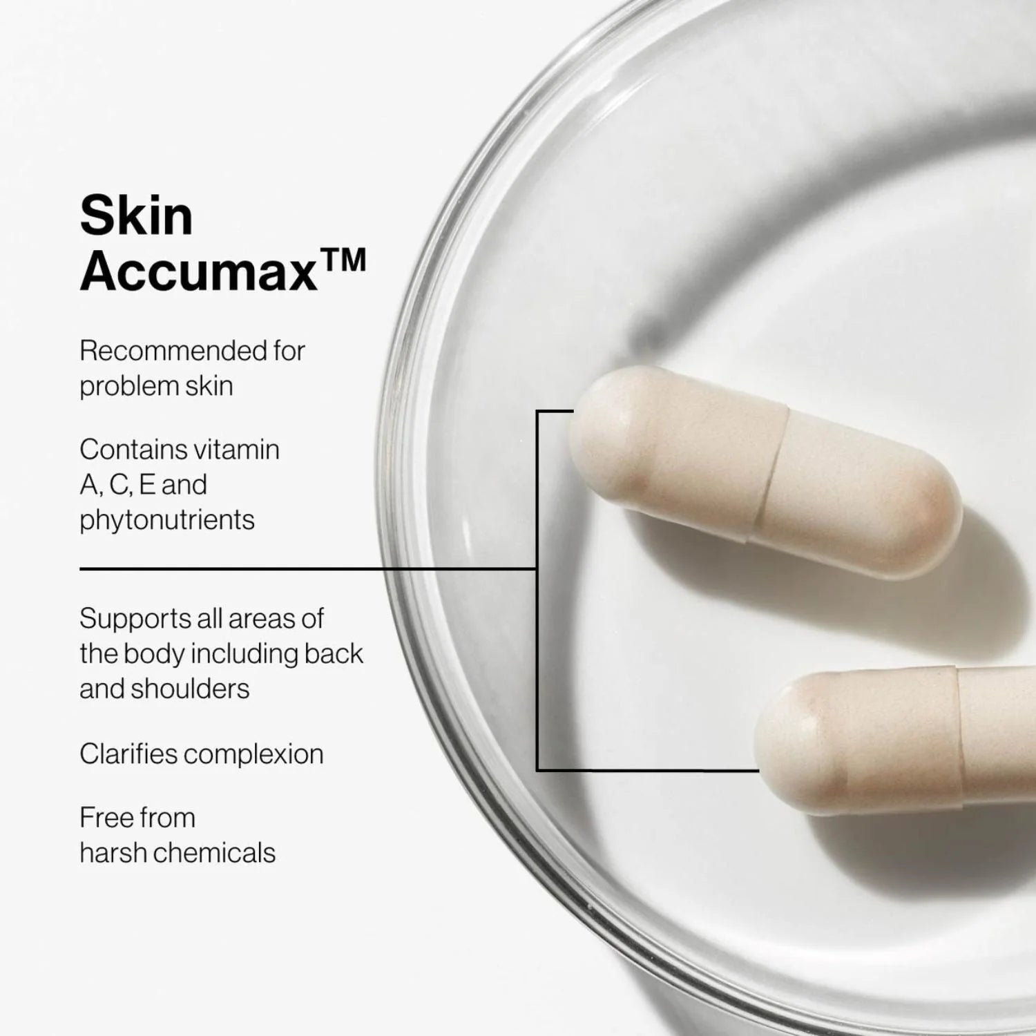 Skin Accumax 120 Capsules - The Kelly Clinic